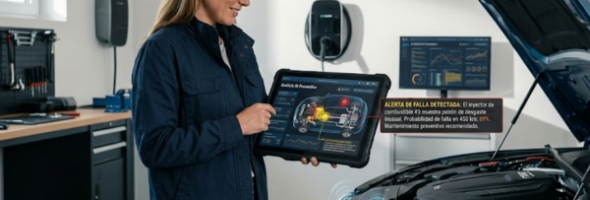 Inteligencia artificial en el diagnóstico vehicular: detecta fallas antes que el taller