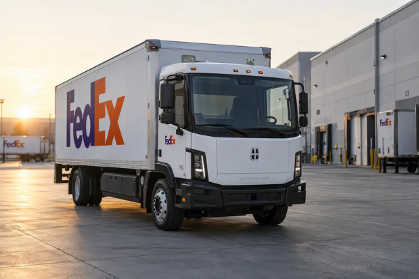 FedEx y Harbinger: 2.000 camiones eléctricos para el reparto